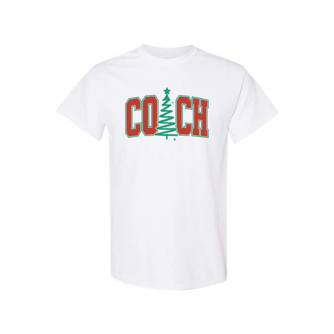 Holiday Shirt - Festive “Coach” Christmas Apparel – Holiday Gift for Sports Coaches
