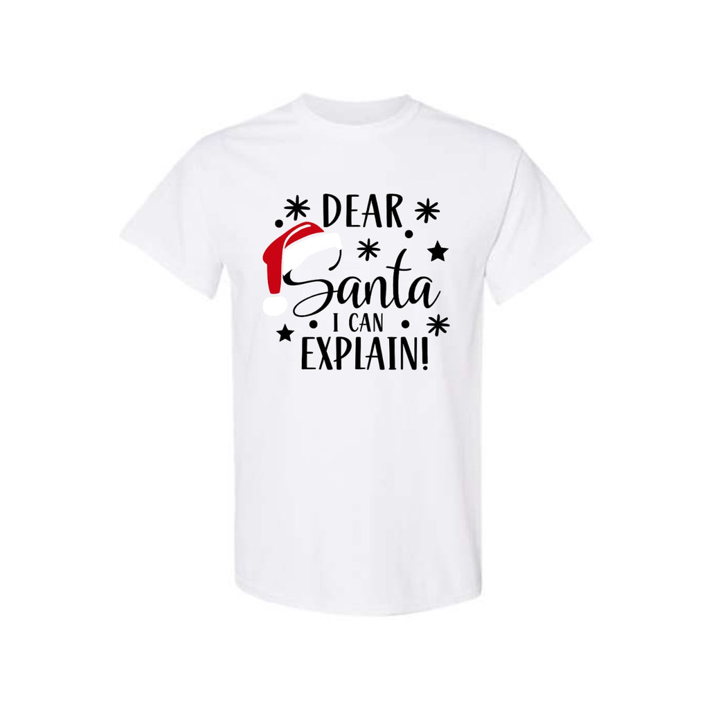 FUNNY HOLIDAY SHIRT: Dear Santa, I Can Explain!