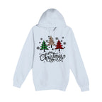 HOLIDAY HOODIE-Merry Christmas 3 Graphic Trees