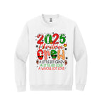 Holiday Crewneck Sweatshirt- “2025 Christmas Crew” Holiday Design
