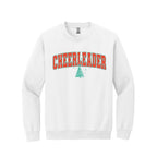 Holiday Crewneck Sweatshirt-Festive “Cheerleader” Christmas Apparel – Perfect Holiday Spirit Wear for Cheer Teams