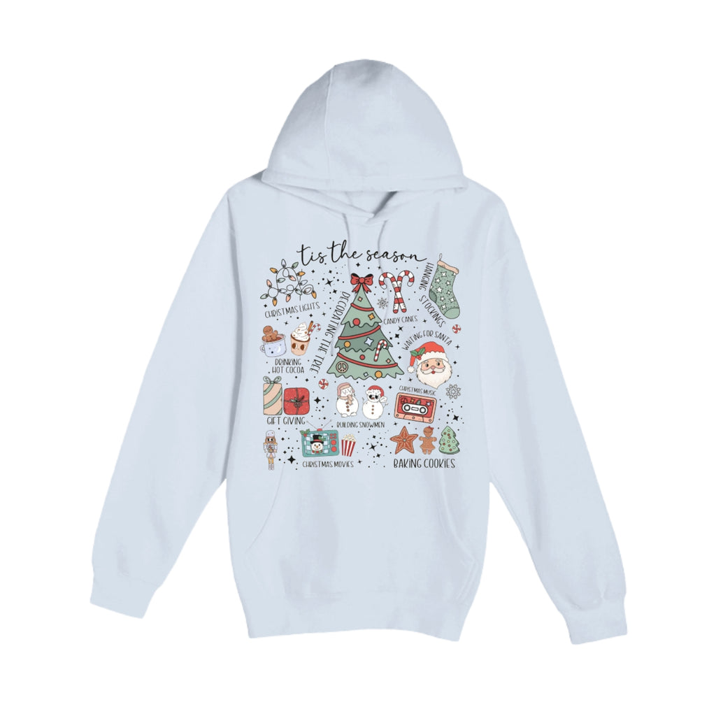 HOLIDAY HOODIE-Tis the Season’ Christmas Icons