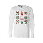 Holiday Long Sleeves- Santa’s Favorite Cheerleader Christmas Apparel – Festive Holiday Outfit for Cheerleaders
