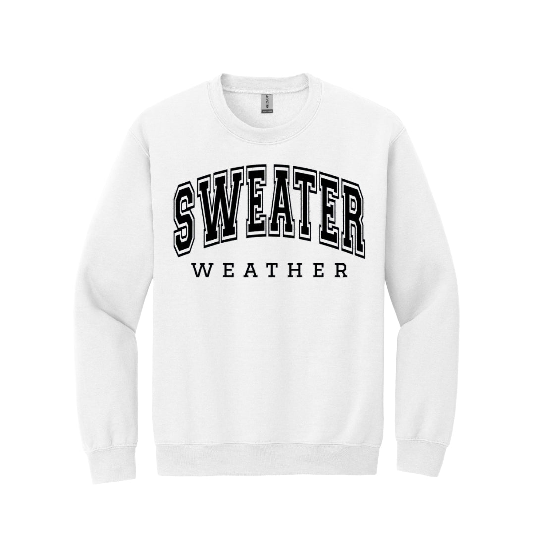 Holiday Crewneck Sweatshirt-Sweater Weather