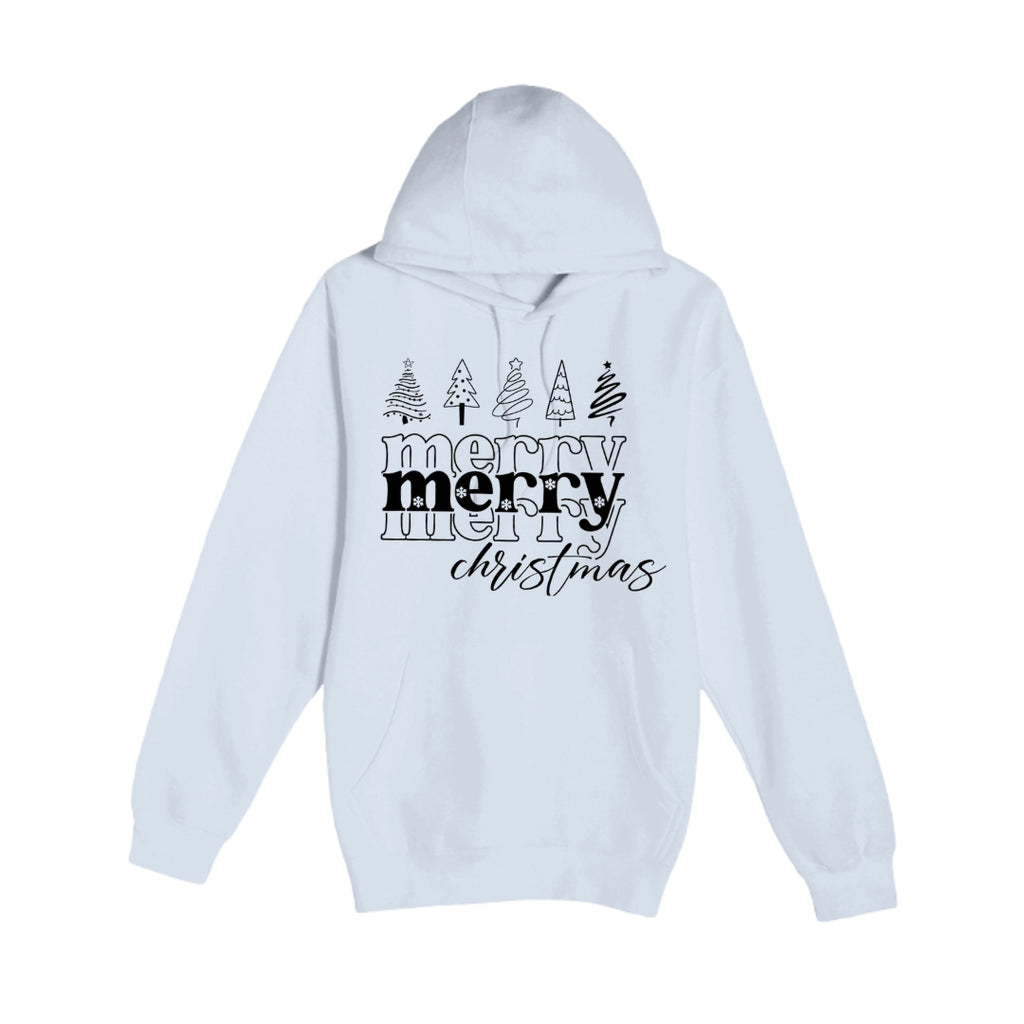 HOLIDAY HOODIE-Merry Merry Christmas Graphic Tee