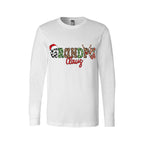 Holiday Long Sleeves- Grandpa Claus Christmas Apparel – Fun & Festive Holiday Outfit for Grandpas