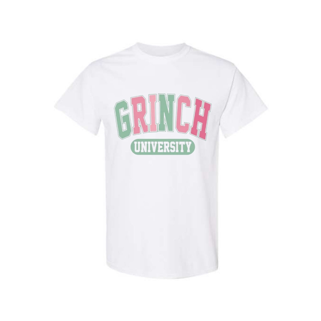 Holiday Shirt -Grinch University Graphic