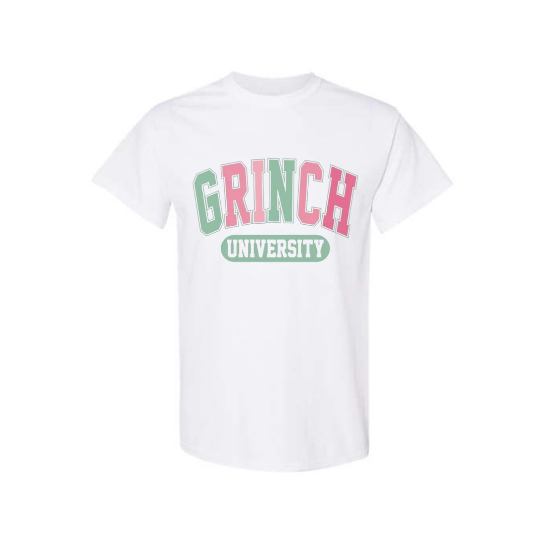 Holiday Shirt -Grinch University Graphic