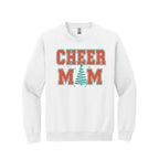 Holiday Crewneck Sweatshirt-Festive “Cheer Mom” Christmas Apparel – Perfect Holiday Spirit Wear for Cheer Moms