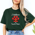 Merry & Furry Tees: I Believe in Santa Paws – Cute Christmas Dog Lover Gift