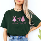 Holiday Shirt - Merry & Bright Pink Christmas Graphic