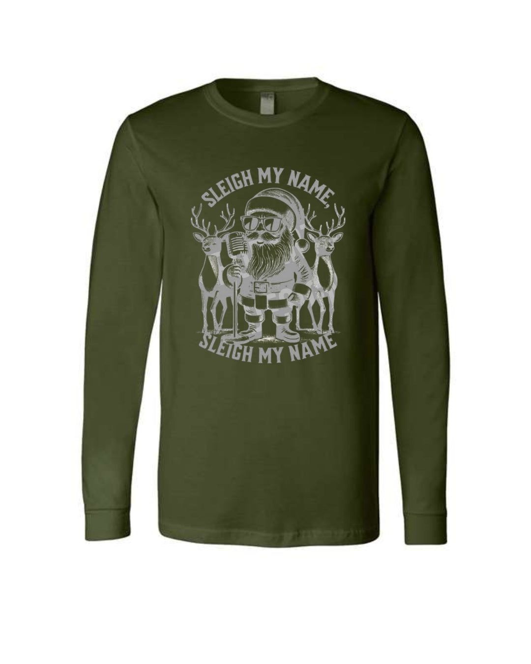 “Sleigh My Name Santa Concert Christmas Design”