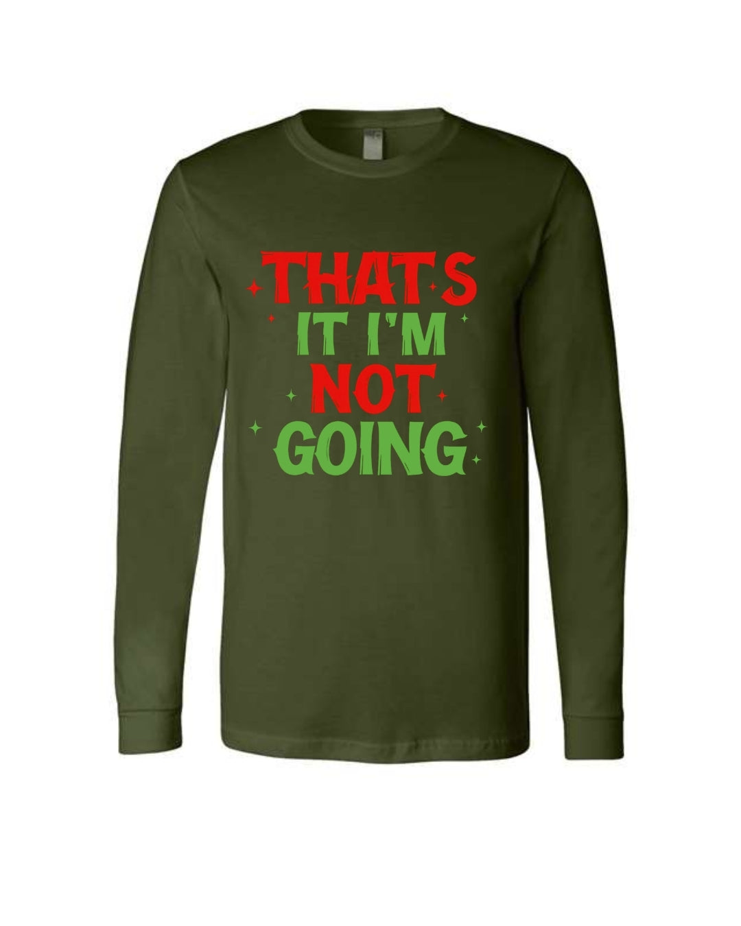 That’s It, I’m Not Going