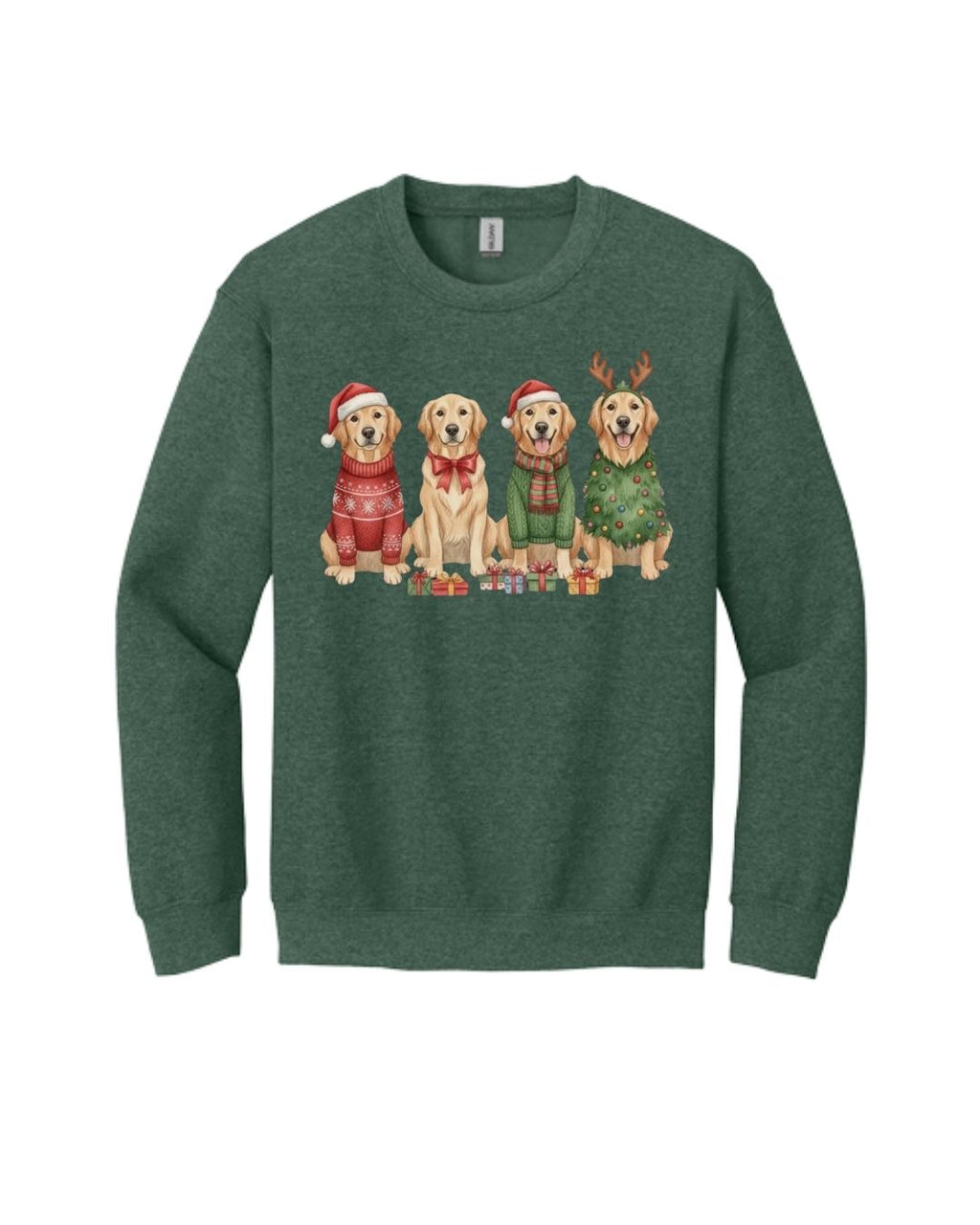 Golden Retriever Christmas Dogs Design – Festive Holiday Dog Lover Gift