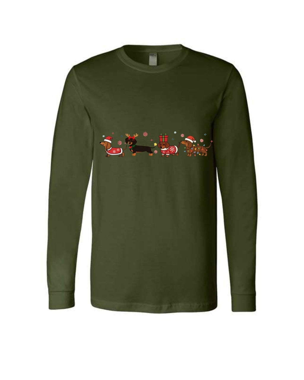 Holiday Dachshund Christmas Apparel – Cute Wiener Dog Lover Gift