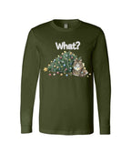 “What?” Holiday Cat Lover Gift