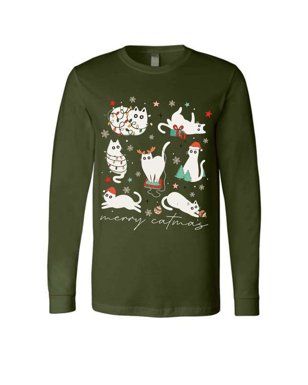 Merry Catmas – Funny Christmas Cat Lover Gift