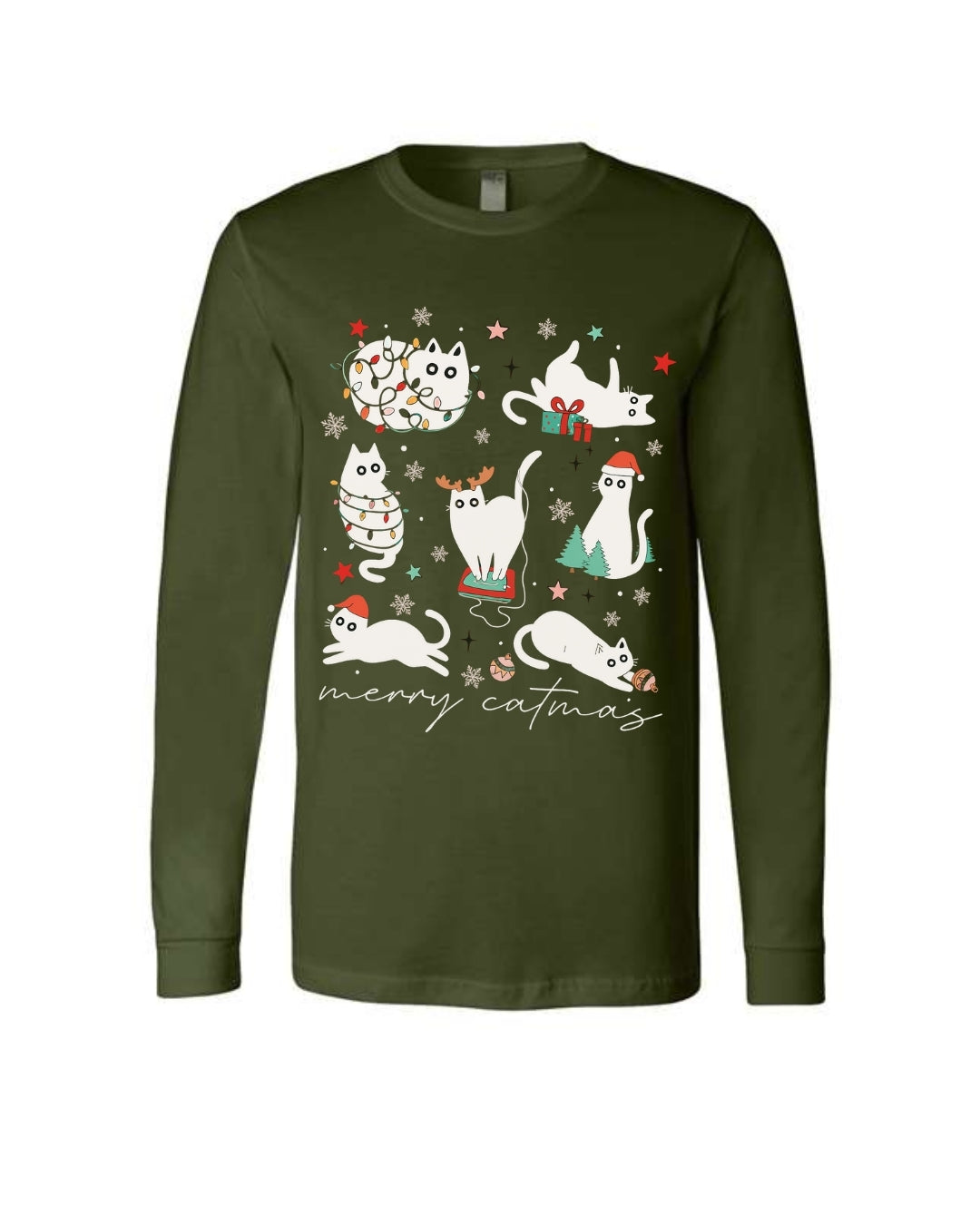 Merry Catmas – Funny Christmas Cat Lover Gift