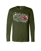 Merry Woofmas Paw Print Apparel – Festive Dog Lover Christmas Gift