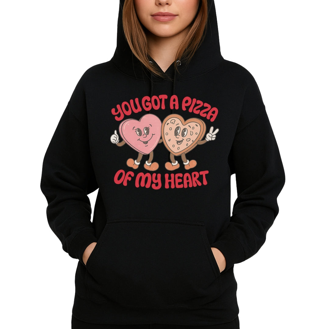 You Got a Pizza of My Heart Sweatshirt & Tee – Funny Valentine Pizza Shirt
