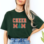 Holiday Shirt - Festive “Cheer Mom” Christmas Apparel – Perfect Holiday Spirit Wear for Cheer Moms