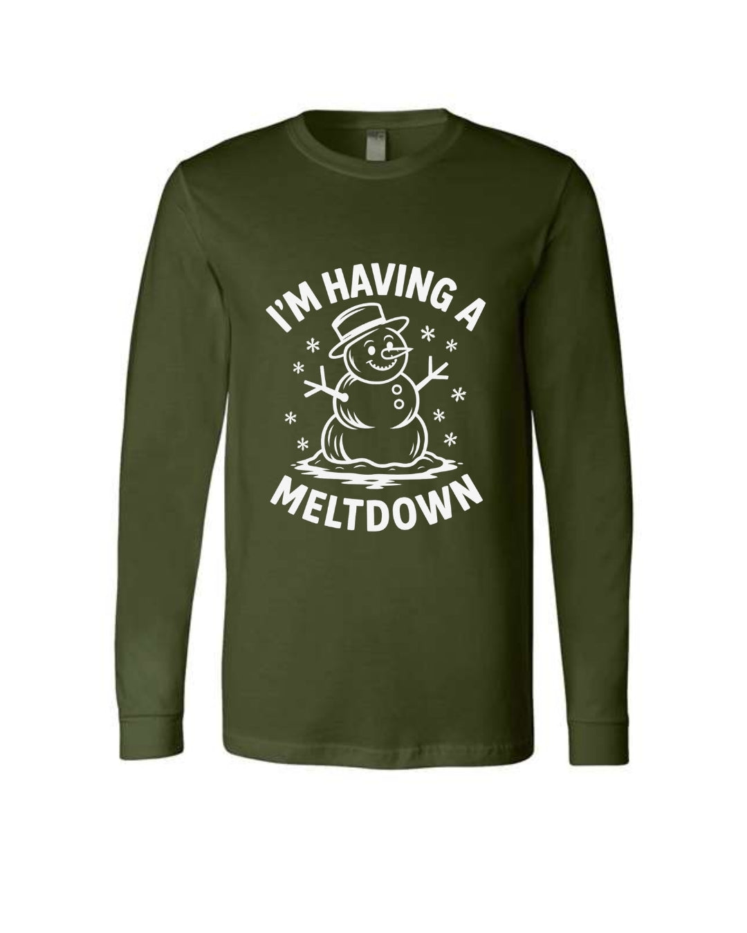 I’m Having a Meltdown – Funny Snowman Christmas Design