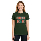 Holiday Shirt - Festive “Cheer Mom” Christmas Apparel – Perfect Holiday Spirit Wear for Cheer Moms