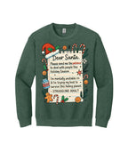 “Dear Santa: Struggling Adult Holiday Survival Design”