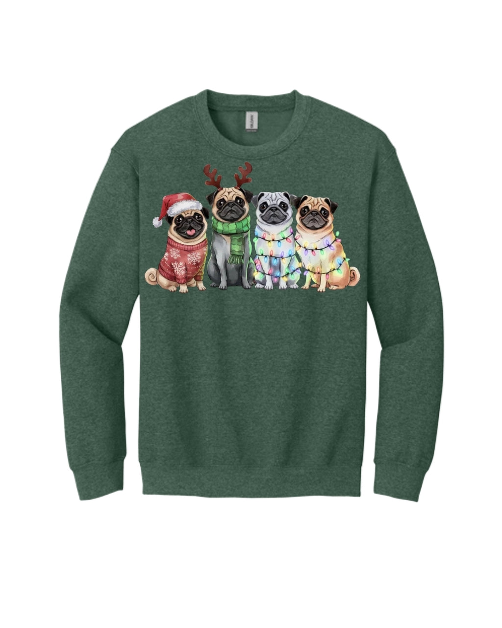 Festive Pug Christmas Apparel – Cute Holiday Dog Lover Gift
