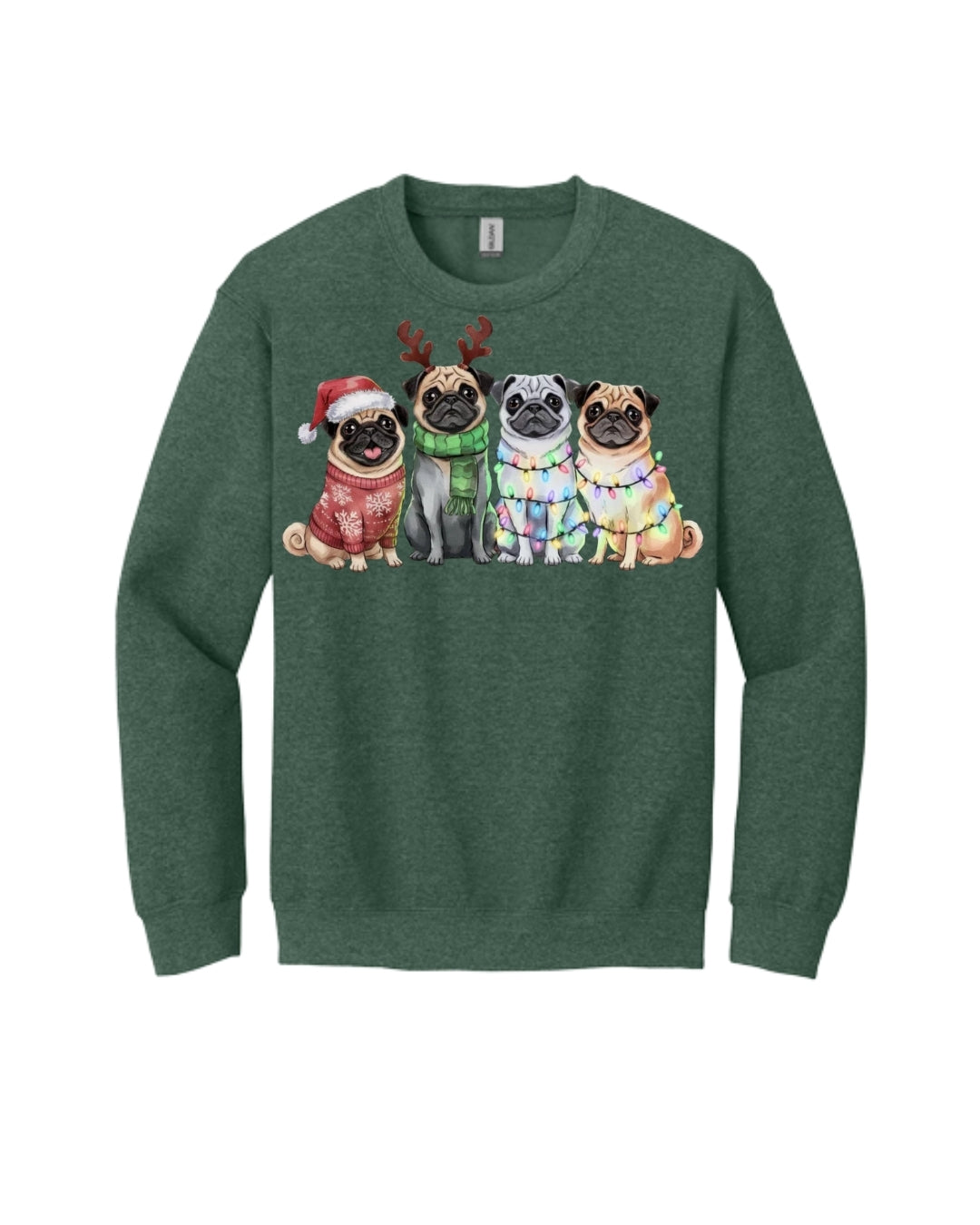 Festive Pug Christmas Apparel – Cute Holiday Dog Lover Gift