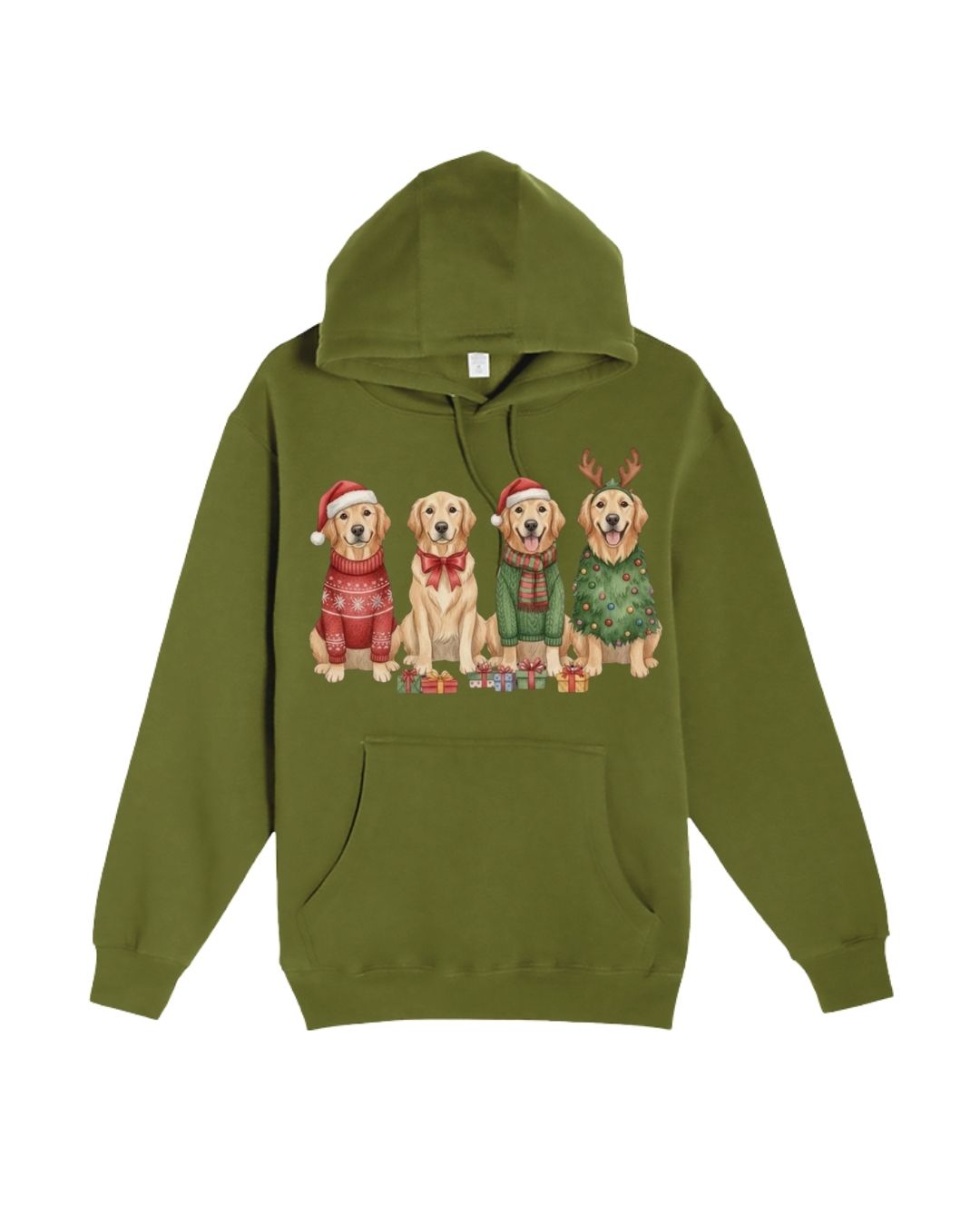 Golden Retriever Christmas Dogs Design – Festive Holiday Dog Lover Gift