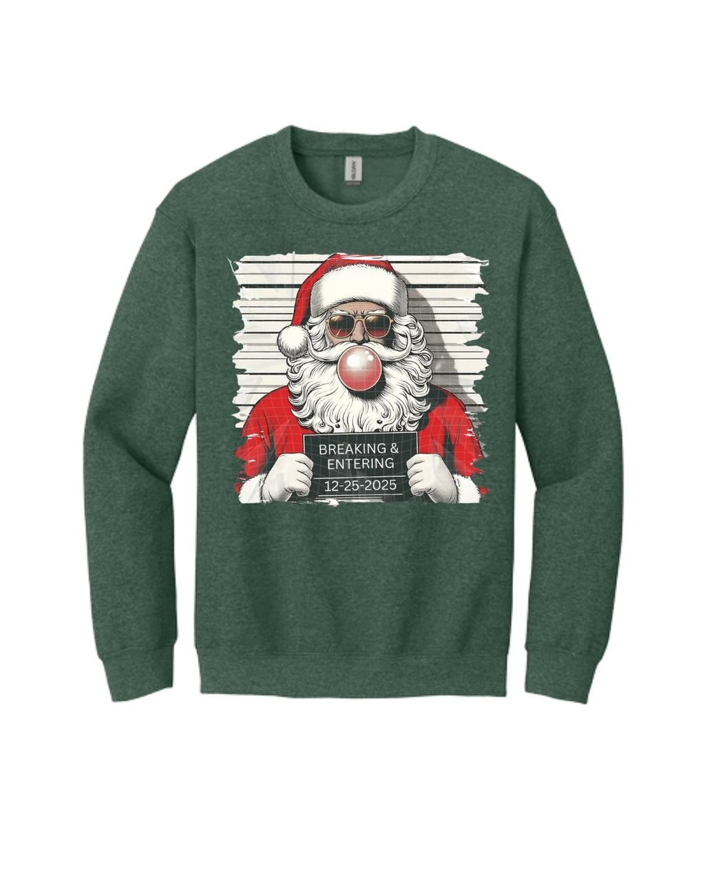 “Santa’s Christmas Mugshot Design”