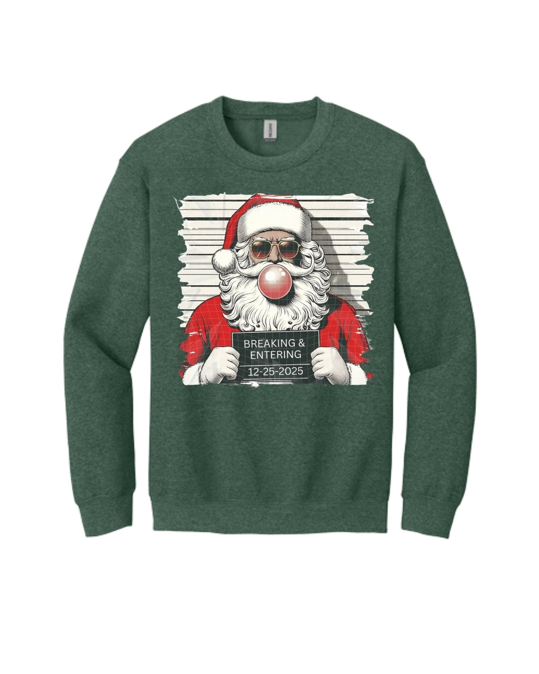 “Santa’s Christmas Mugshot Design”