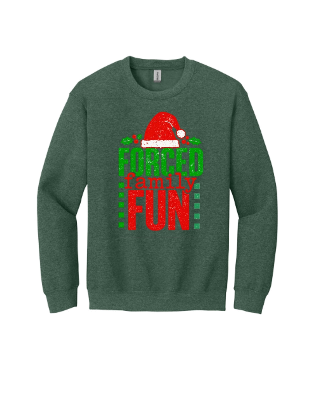 “Holiday Forced Family Fun Festive Humor Design”