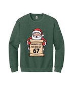 “Santa’s Naughty List Number”