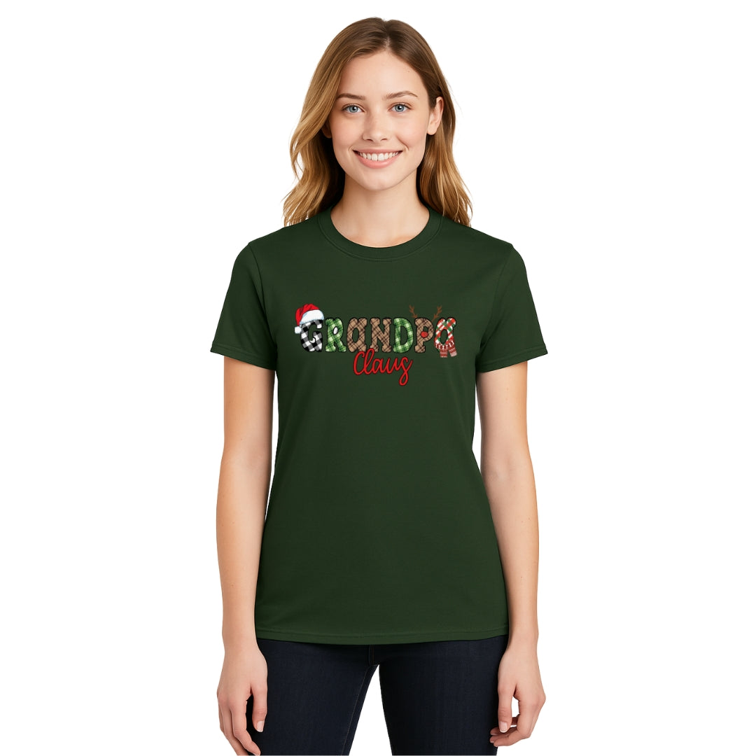 Holiday Shirt - Grandpa Claus Christmas Apparel – Fun & Festive Holiday Outfit for Grandpas