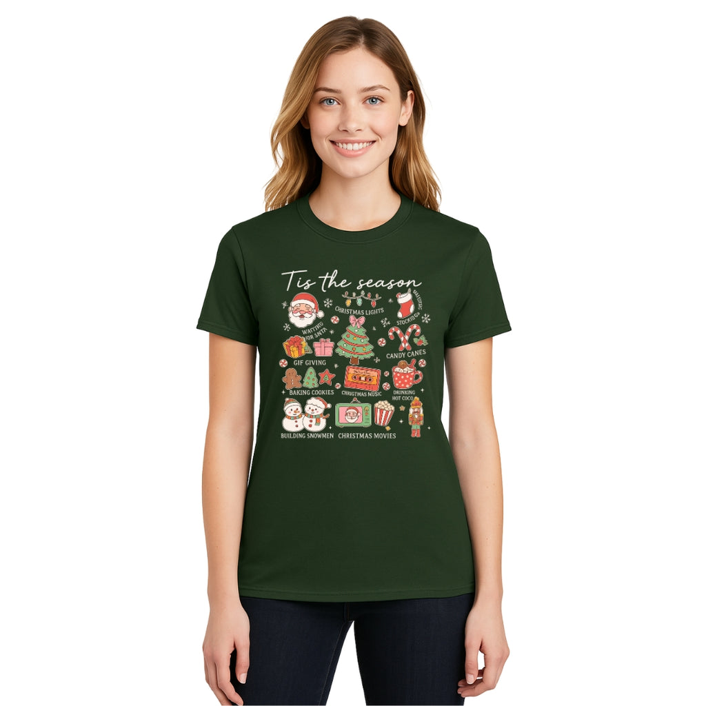 Holiday Shirt - ‘Tis the Season’ Christmas Icons