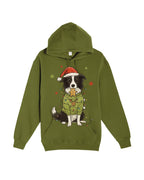 Border Collie Christmas Lights Design – Cute Holiday Dog Lover Gift