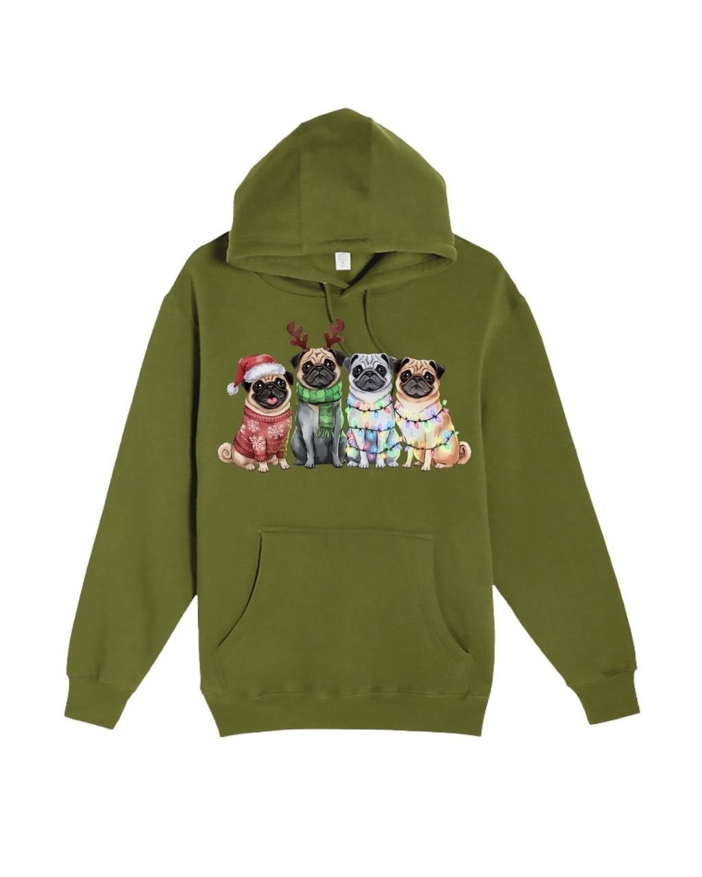 Festive Pug Christmas Apparel – Cute Holiday Dog Lover Gift