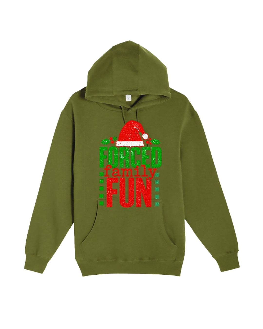 “Holiday Forced Family Fun Festive Humor Design”