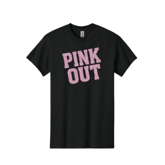 Pink Out Rhinestone T-Shirt