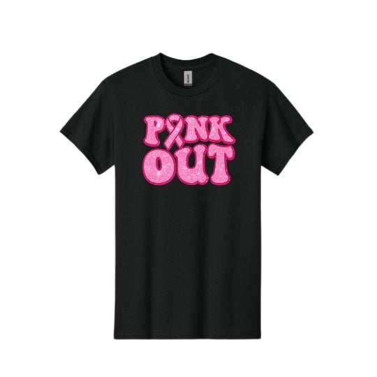 Glitter Pink Out T-Shirt