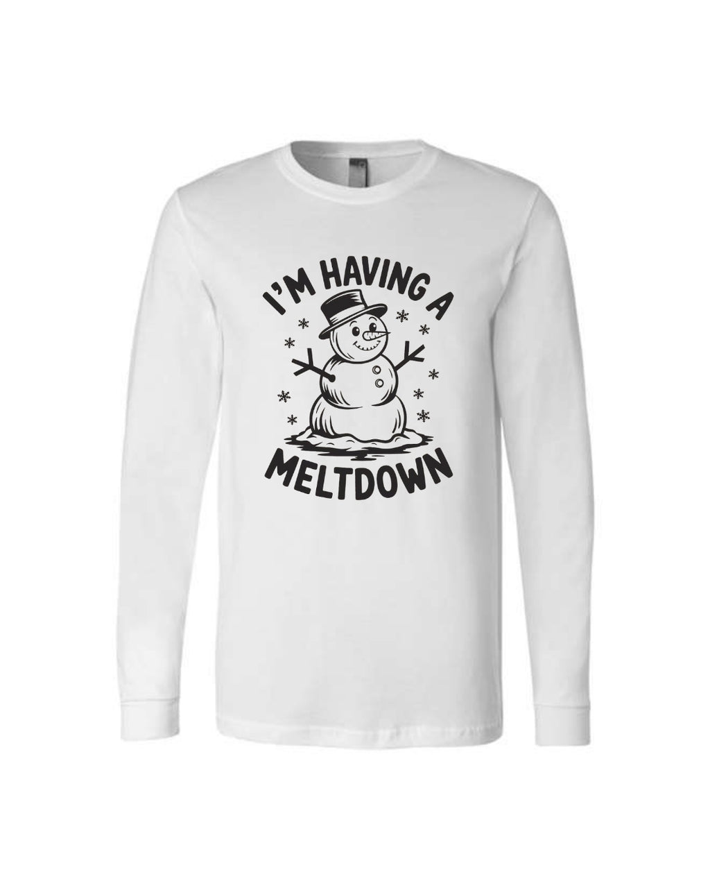 I’m Having a Meltdown – Funny Snowman Christmas Design