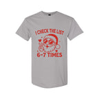 FUNNY HOLIDAY SHIRT: “I Check The List 6–7 Times” (Copy)