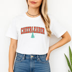 Holiday Shirt - Festive “Cheerleader” Christmas Apparel – Perfect Holiday Spirit Wear for Cheer Teams