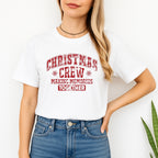Minimalist Holiday Shirt - “Christmas Crew – Making Memories Together” Design