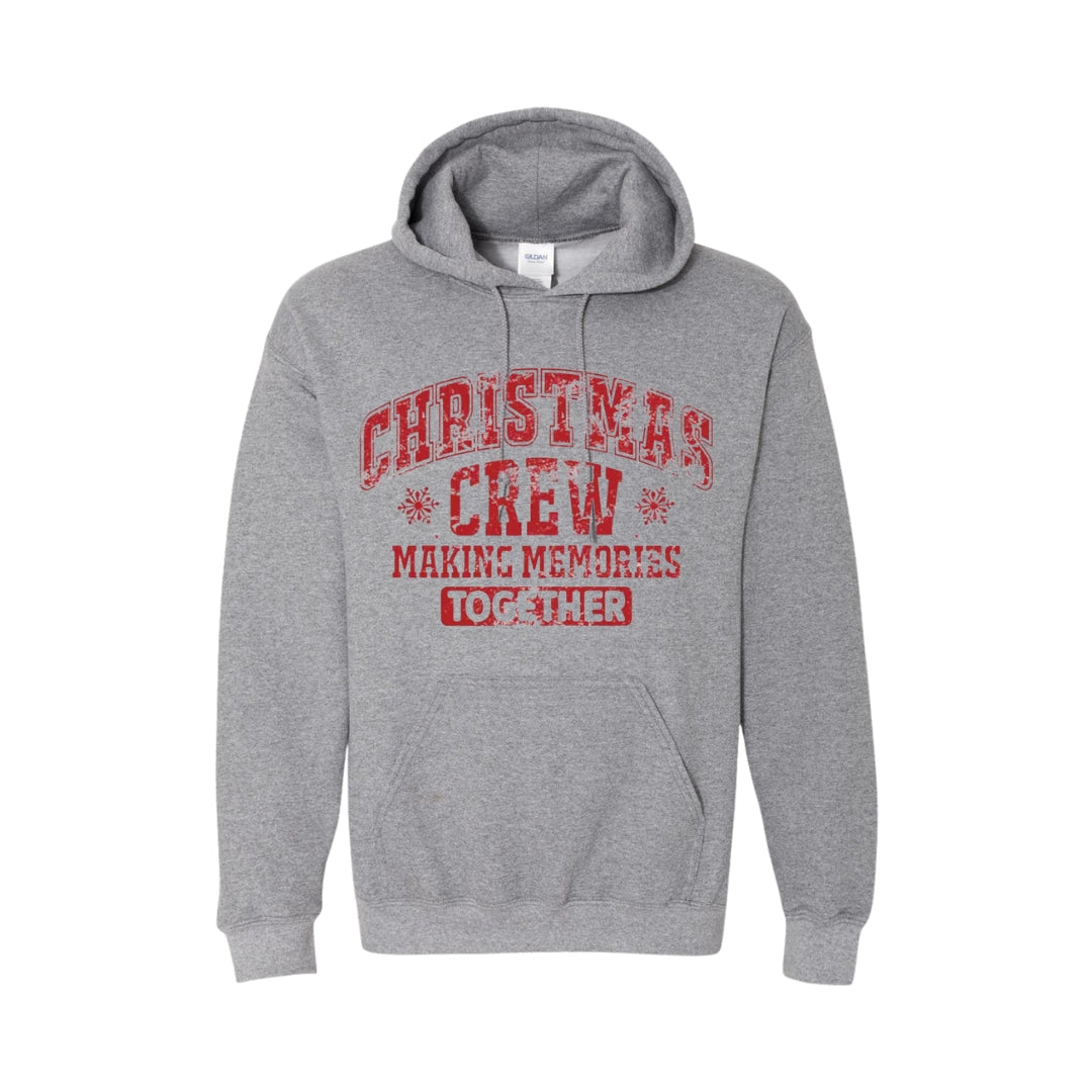 HOLIDAY HOODIE-“Merry Christmas” Bold Letter Design
