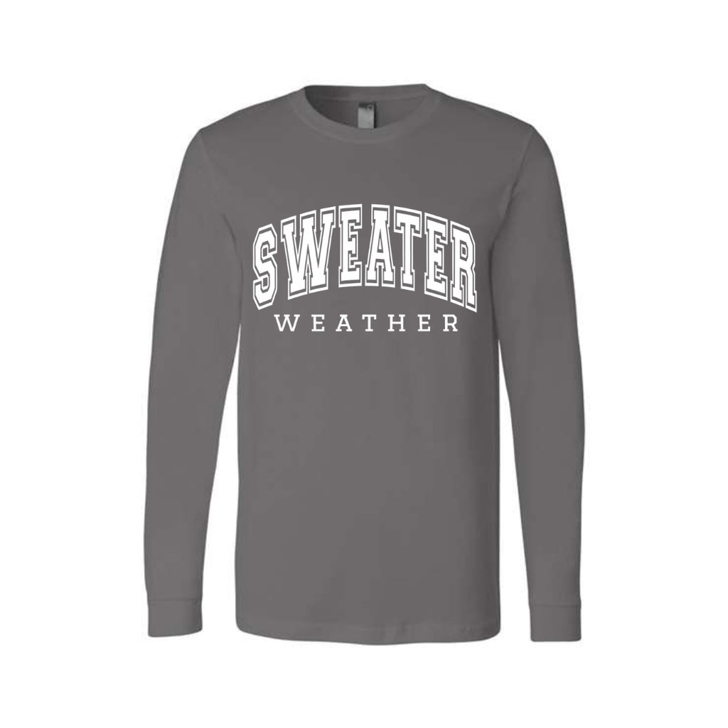 Minimalist Holiday Long Sleeves-  Sweater Weather