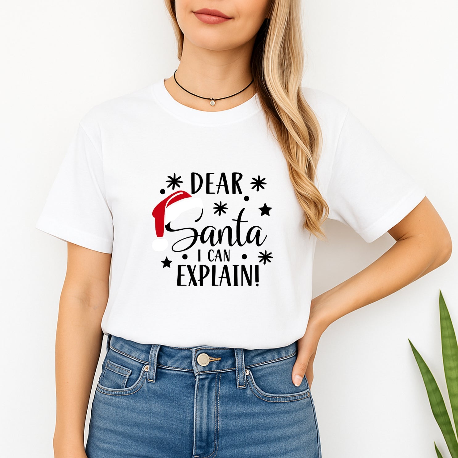 FUNNY HOLIDAY SHIRT: Dear Santa, I Can Explain!