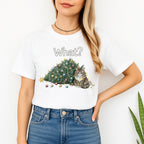 Merry & Furry Tees: “What?” Holiday Cat Lover Gift